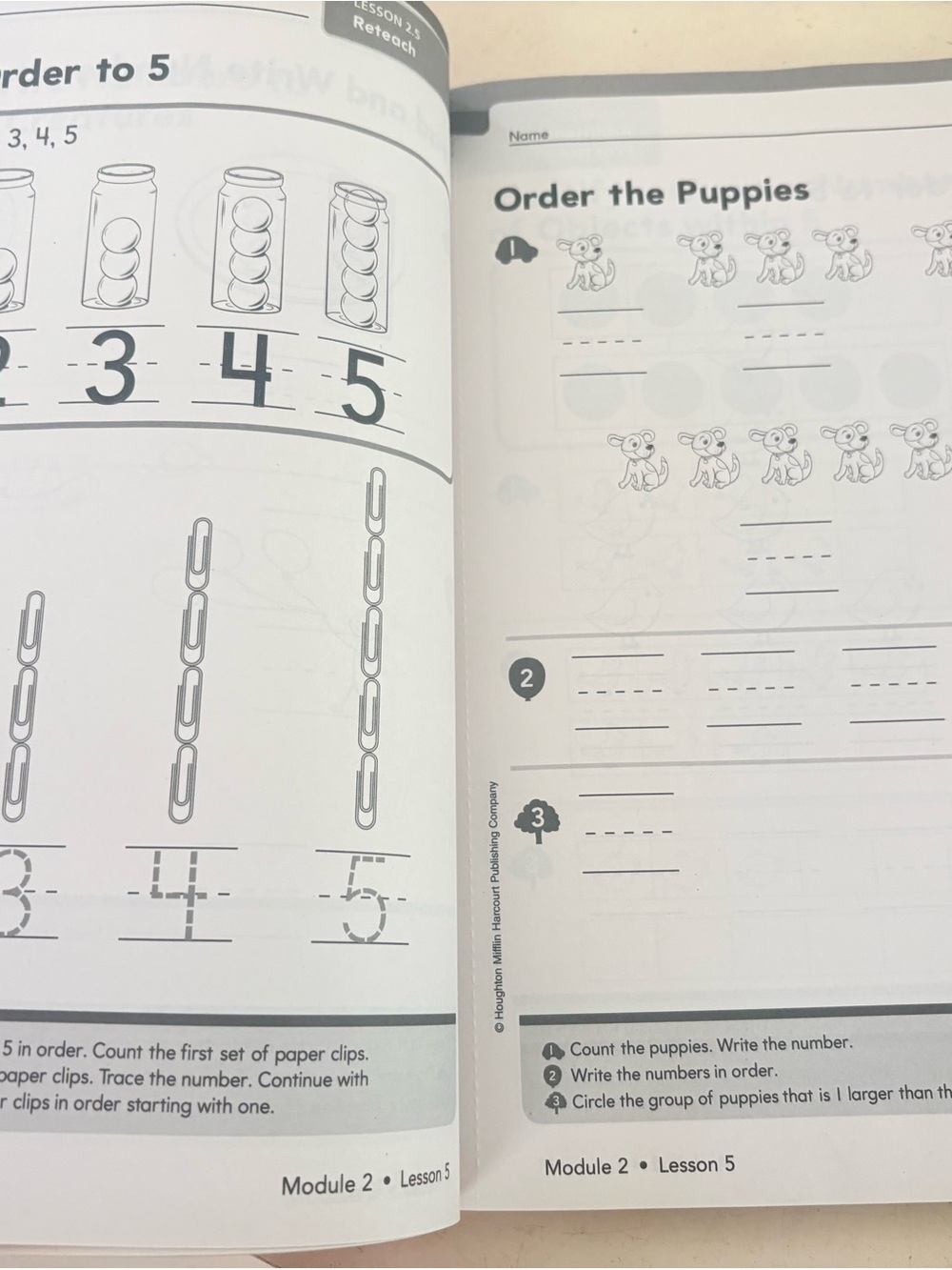 Kindergarten Math work book - Picture 4 of 4
